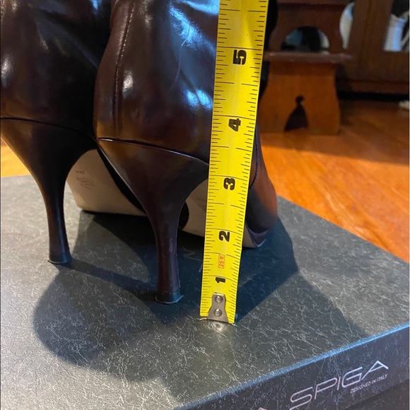 Brown Via Spiga Booties - Picture 9 of 9